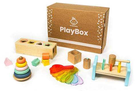 11-12 Maanden - Play Box 'Hallo Wereld'