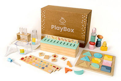 31-32 Maanden - Play Box 'De wetenschapper'