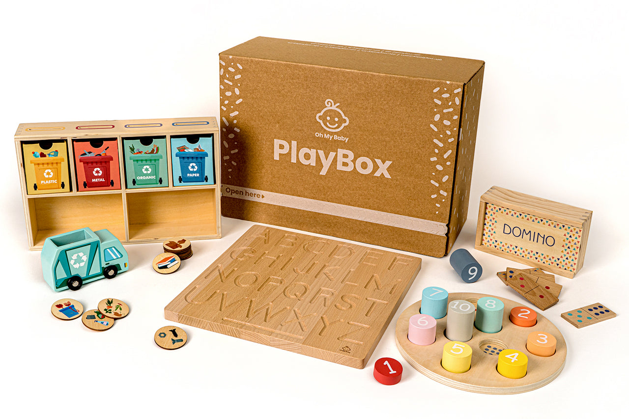 35-36 Maanden - Play Box 'Cijfers en Letters'